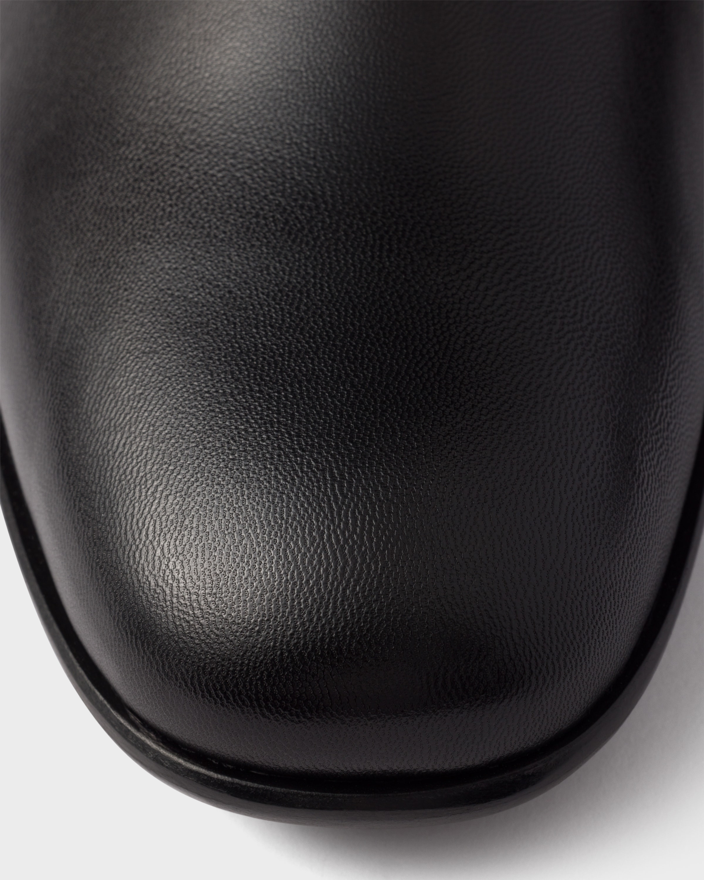 Leather booties - 6