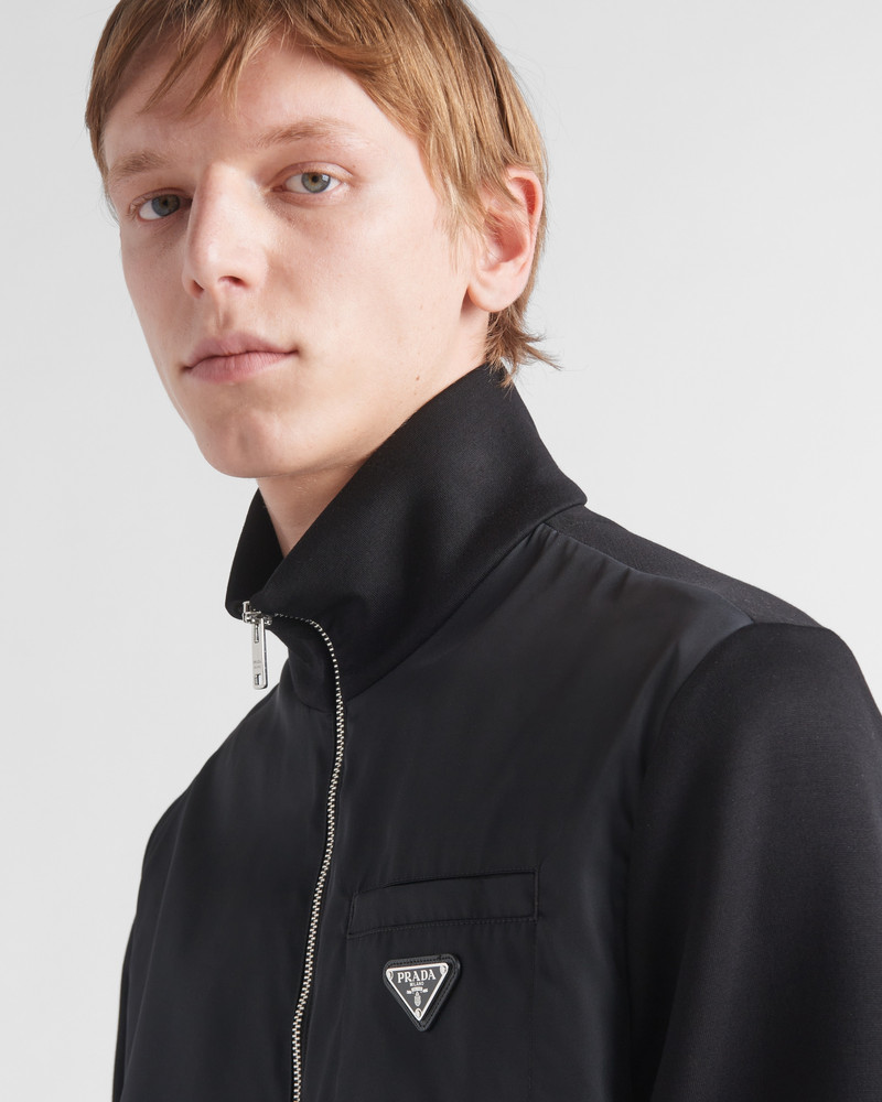 Sweatshirt with Re-Nylon details 3