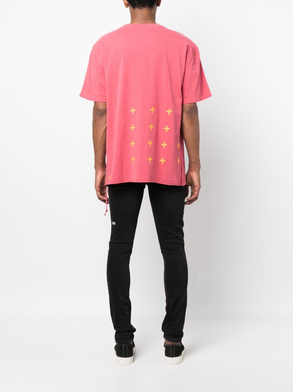 logo-print cotton T-shirt - 4