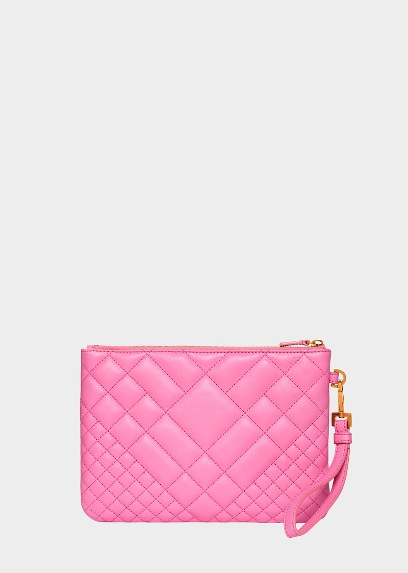 VERSACE Quilted Nappa Leather Pouch outlook
