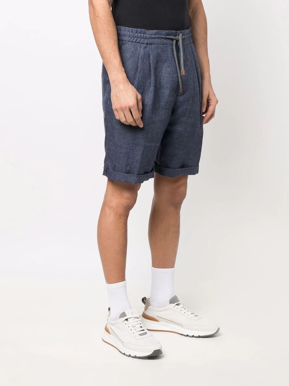 drawstring-waist bermuda shorts - 3