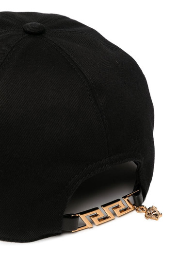 VERSACE Greca logo-embroidered baseball cap outlook