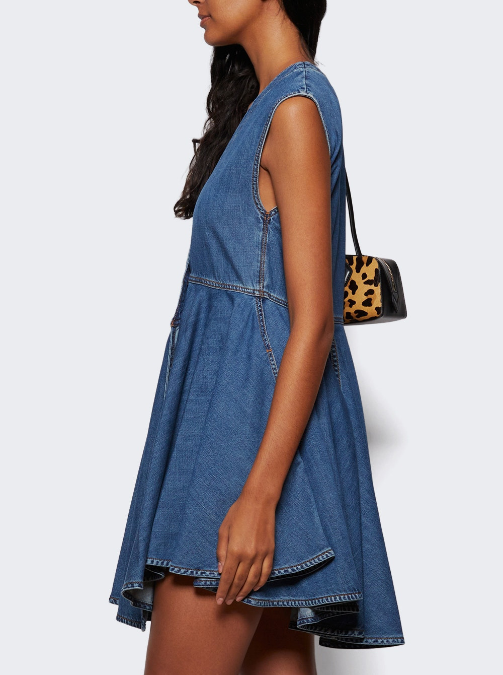Wrap Dress Blue Mineral - 3