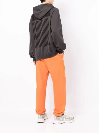 Off-White Diagonals drawstring hoodie outlook