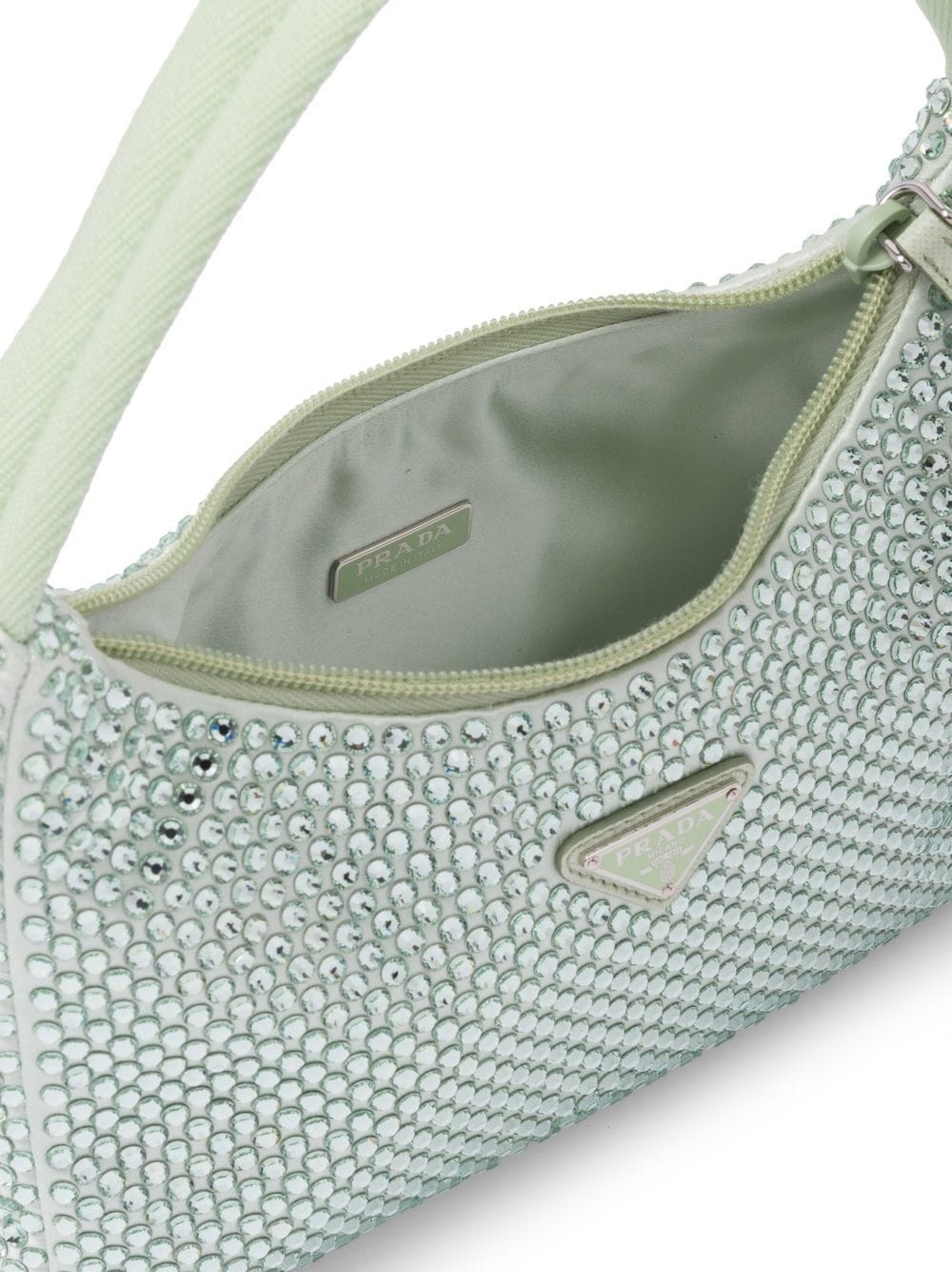 Re-Edition 2000 crystal-embellished shoulder bag - 4