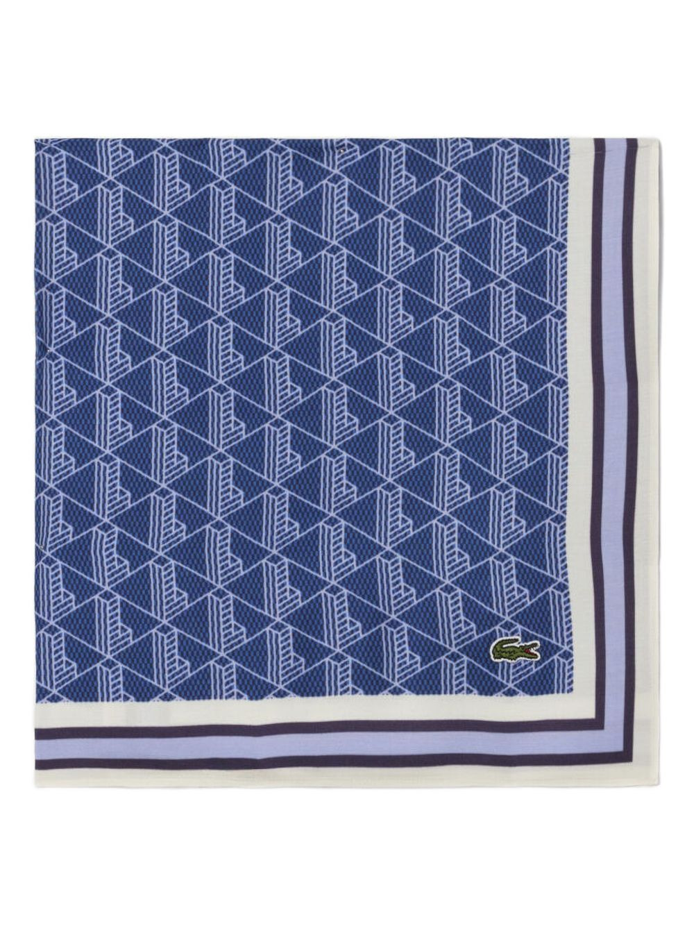 geometric-pattern scarf - 2