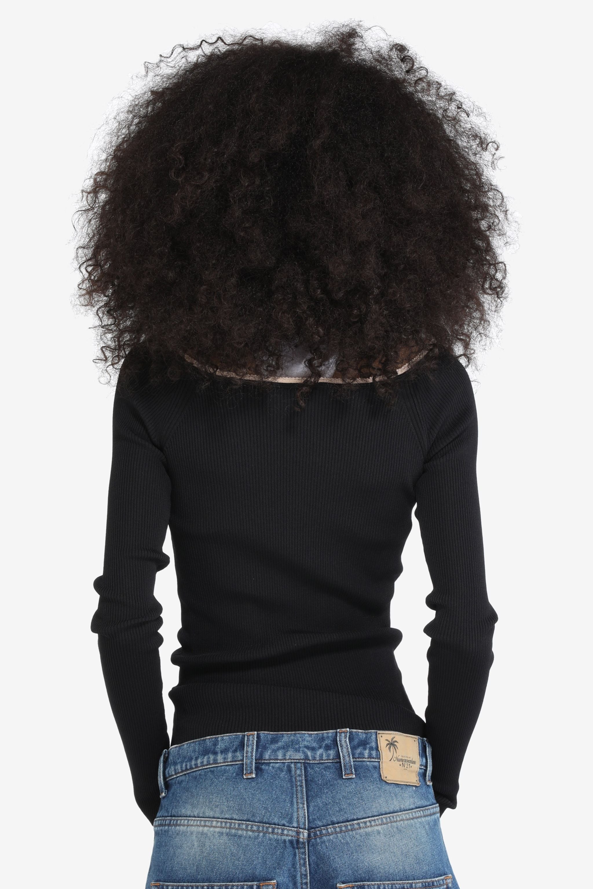 RIBBED-KNIT CARDIGAN - 2