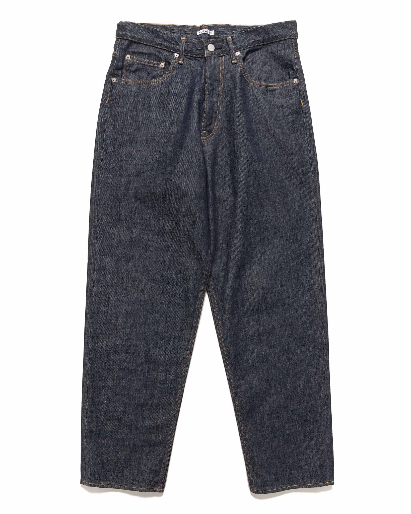 Hard Twist Denim Wide Pants Indigo - 1