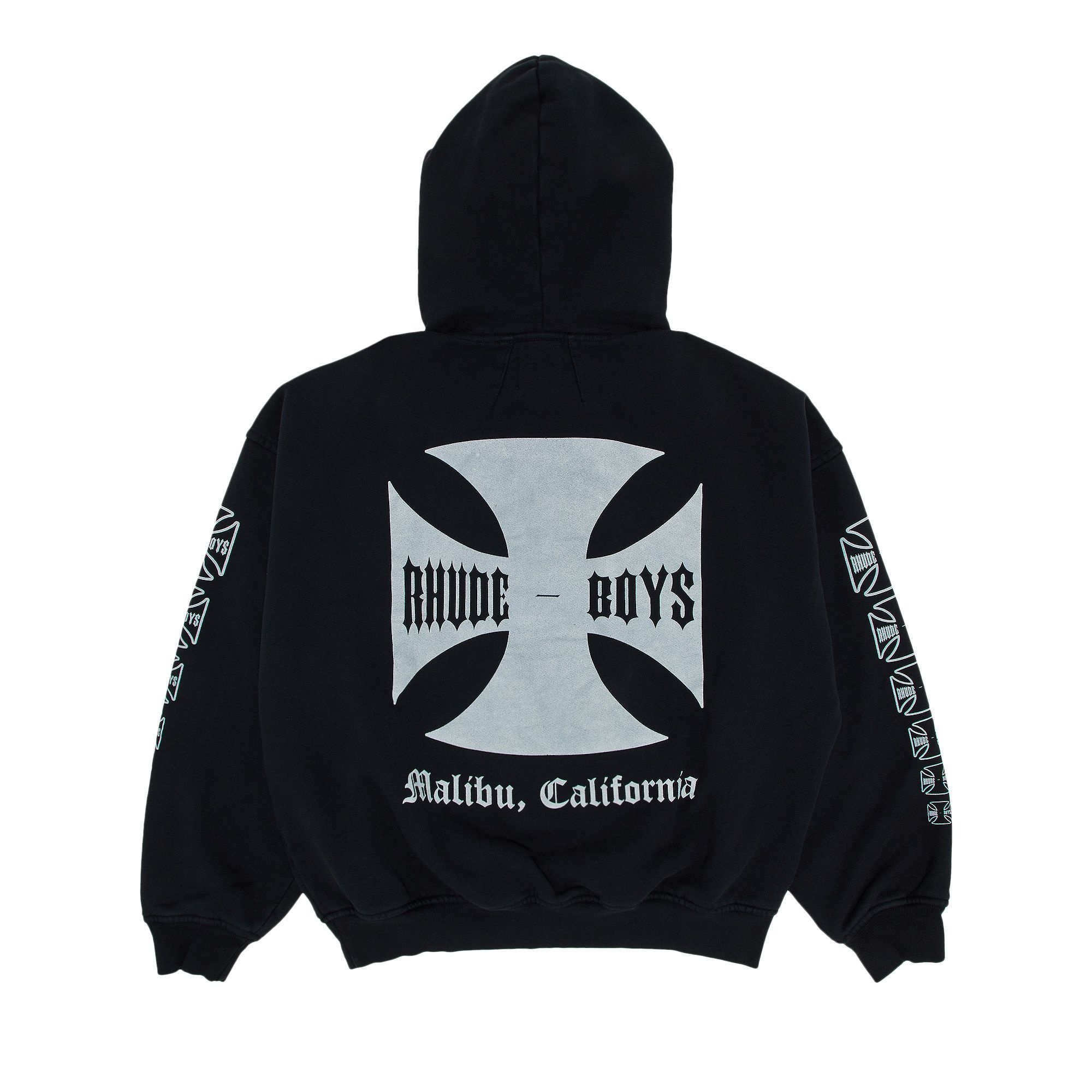 Rhude Boys Hoodie 'Vintage Black' - 2