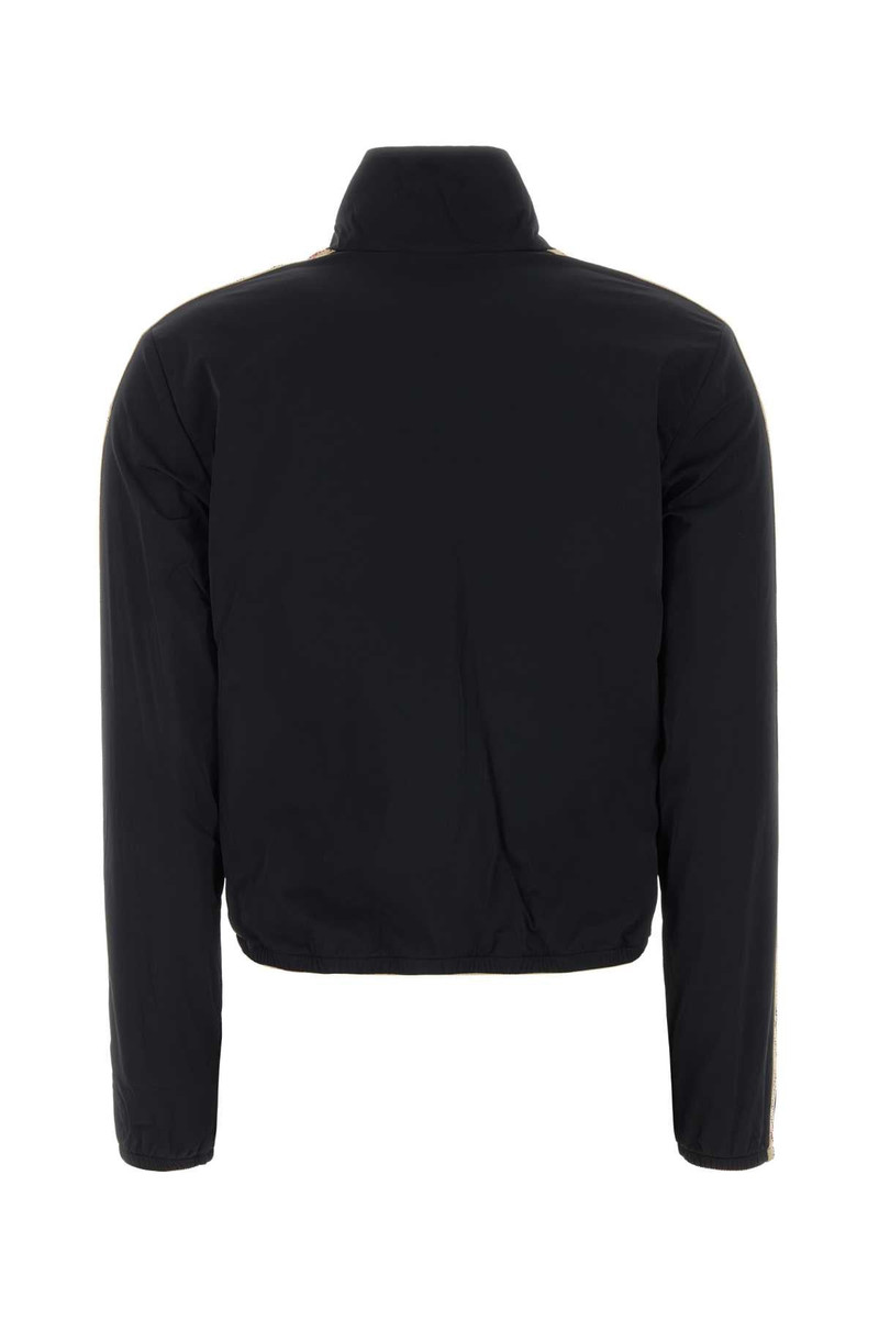 Burberry Black Stretch Nylon Reversible Jacket Giacche E Gilet outlook