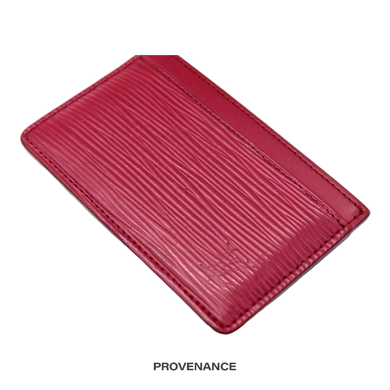 Louis Vuitton Card Holder Wallet - Fuchsia Epi Leather - 5