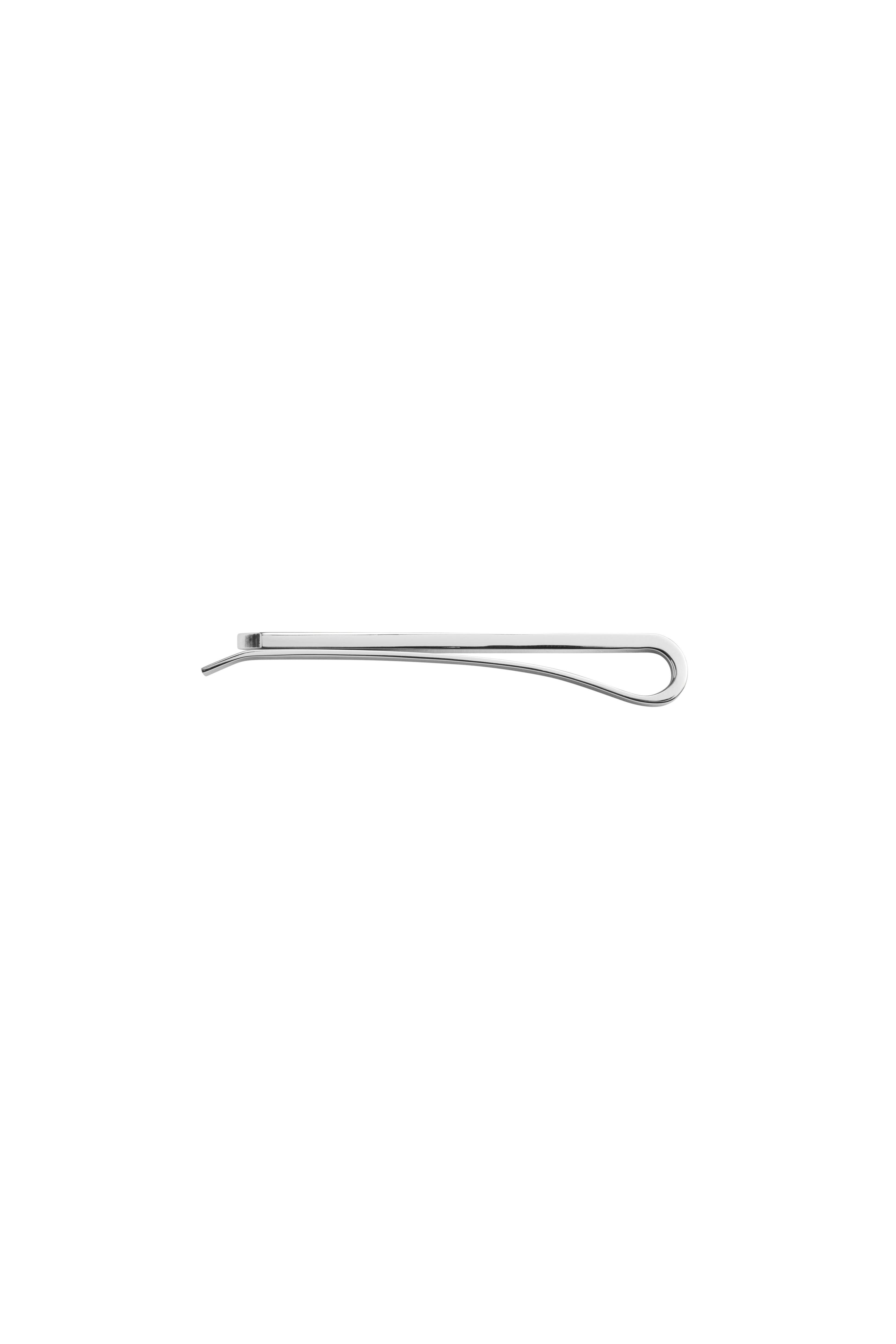 burberry Check Prism Tie Bar in Silver at Nordstrom - 2