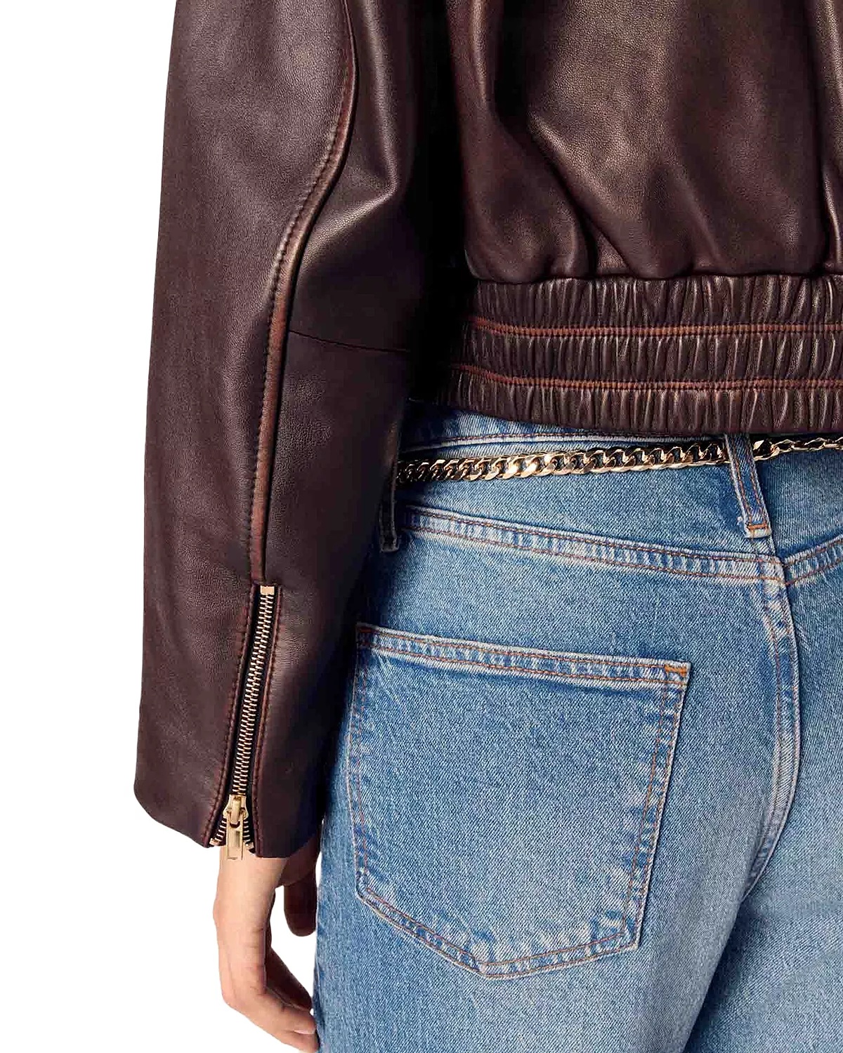 Vintage Leather Jacket - 7