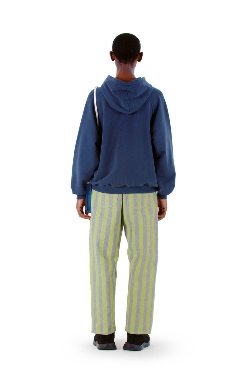 SUNNEI BLUE HOODIE WITH LOGO outlook