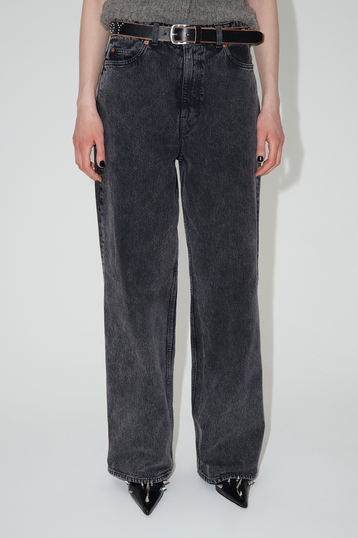 Our Legacy Neo Cut Overdyed Black Chain Twill | REVERSIBLE Our Legacy Neo Cut Overdyed Black Chain Twill | REVERSIBLE