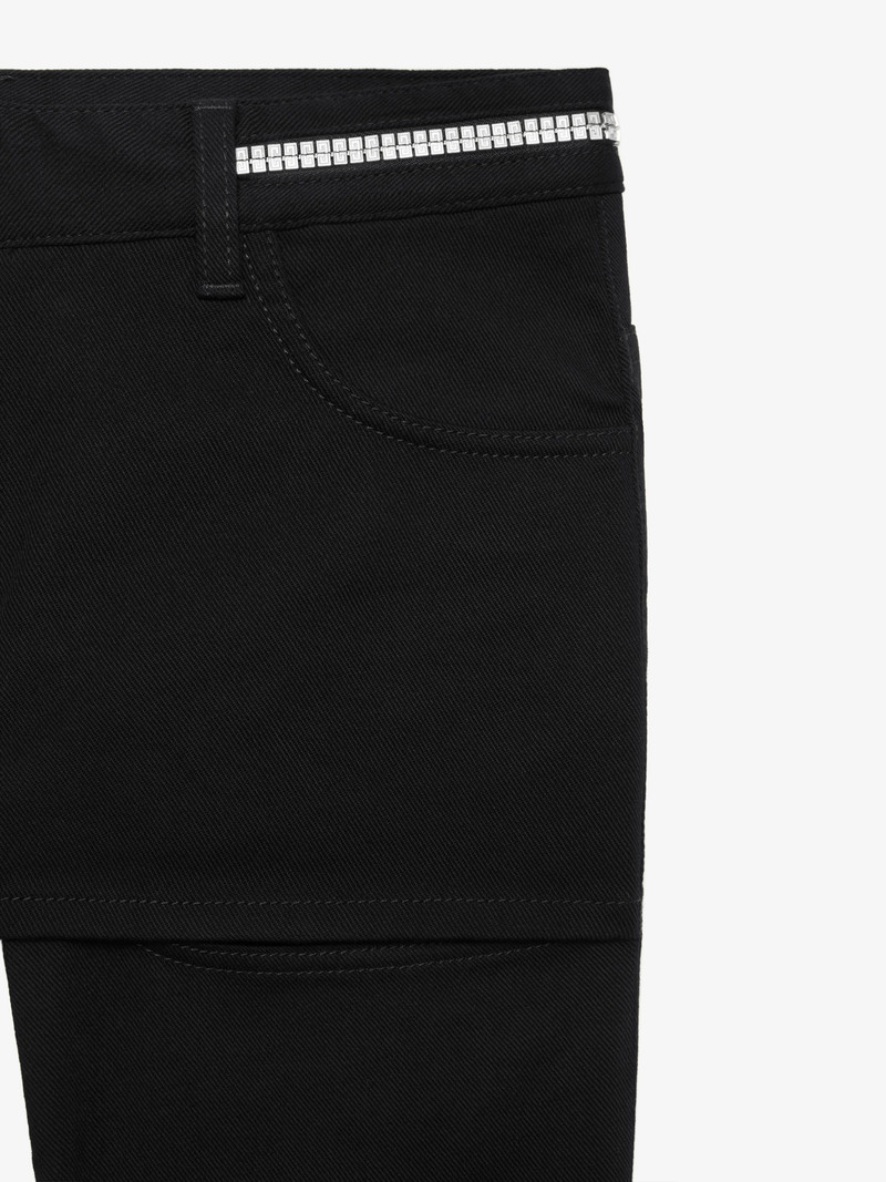 SLIM FIT JEANS IN DENIM WITH SKIRT EFFECT YOKE 5