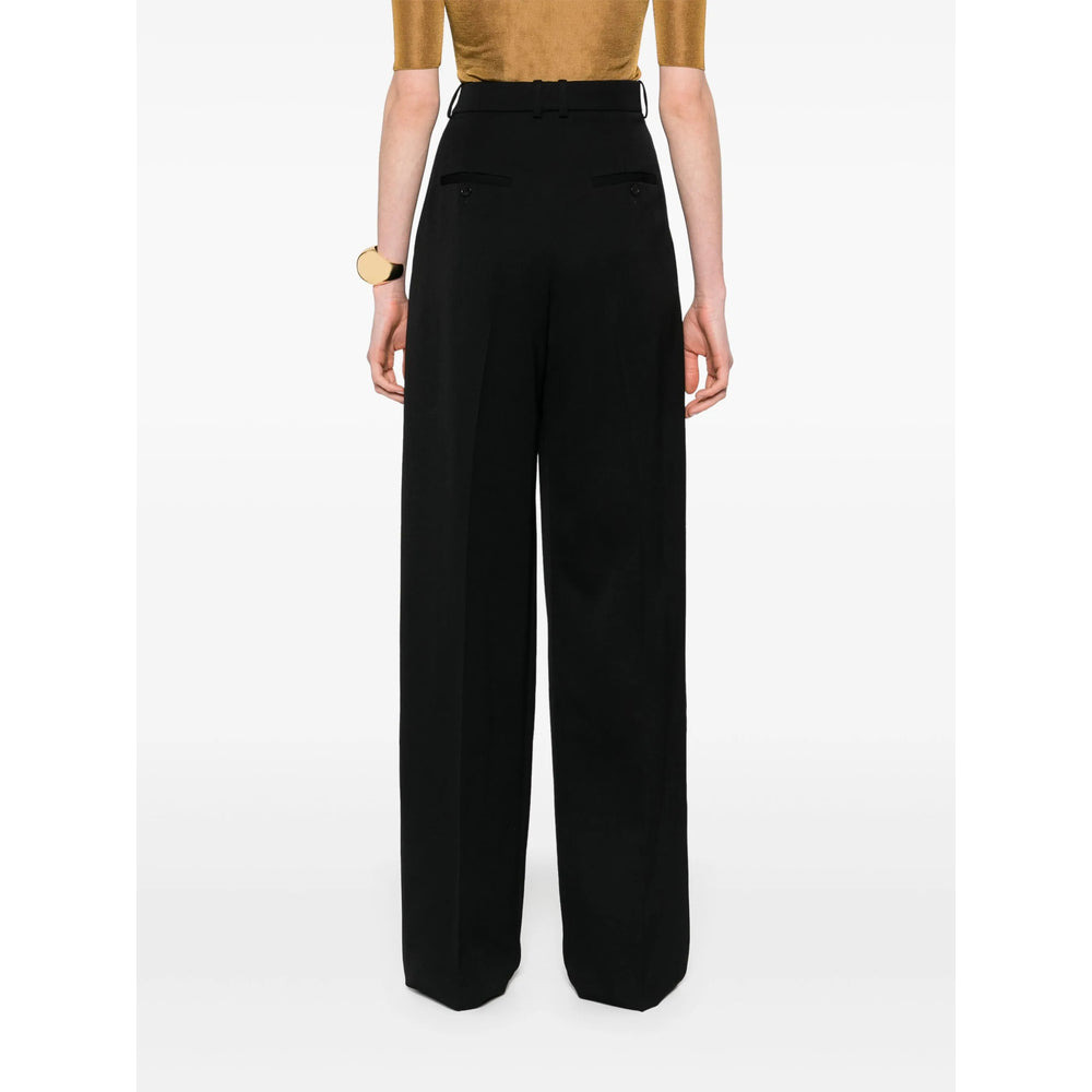 Saint Laurent Black Trousers - Tailored Trousers Women - 2