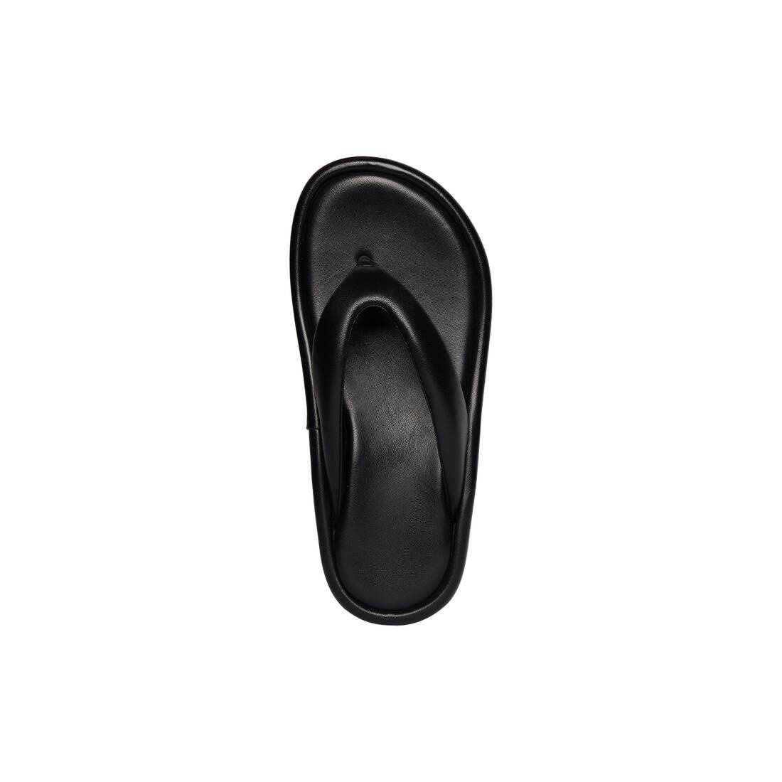 Women's Rise Thong Sandal in Black - 6