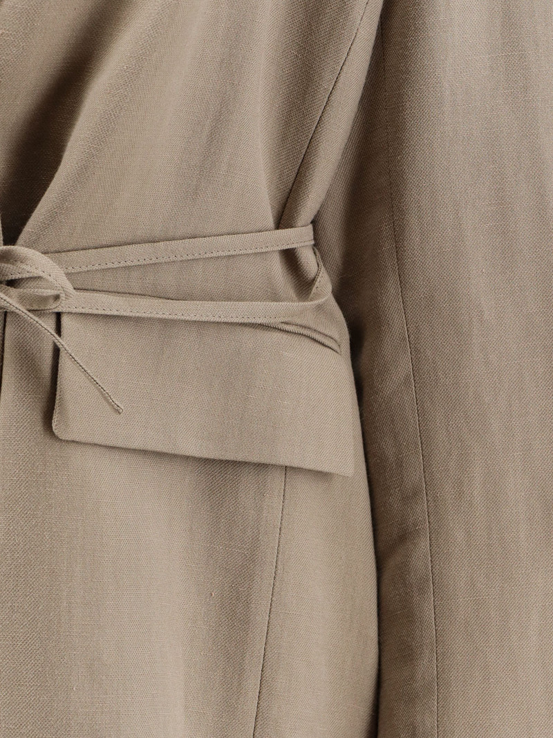 Viscose And Linen Blend Blazer 3