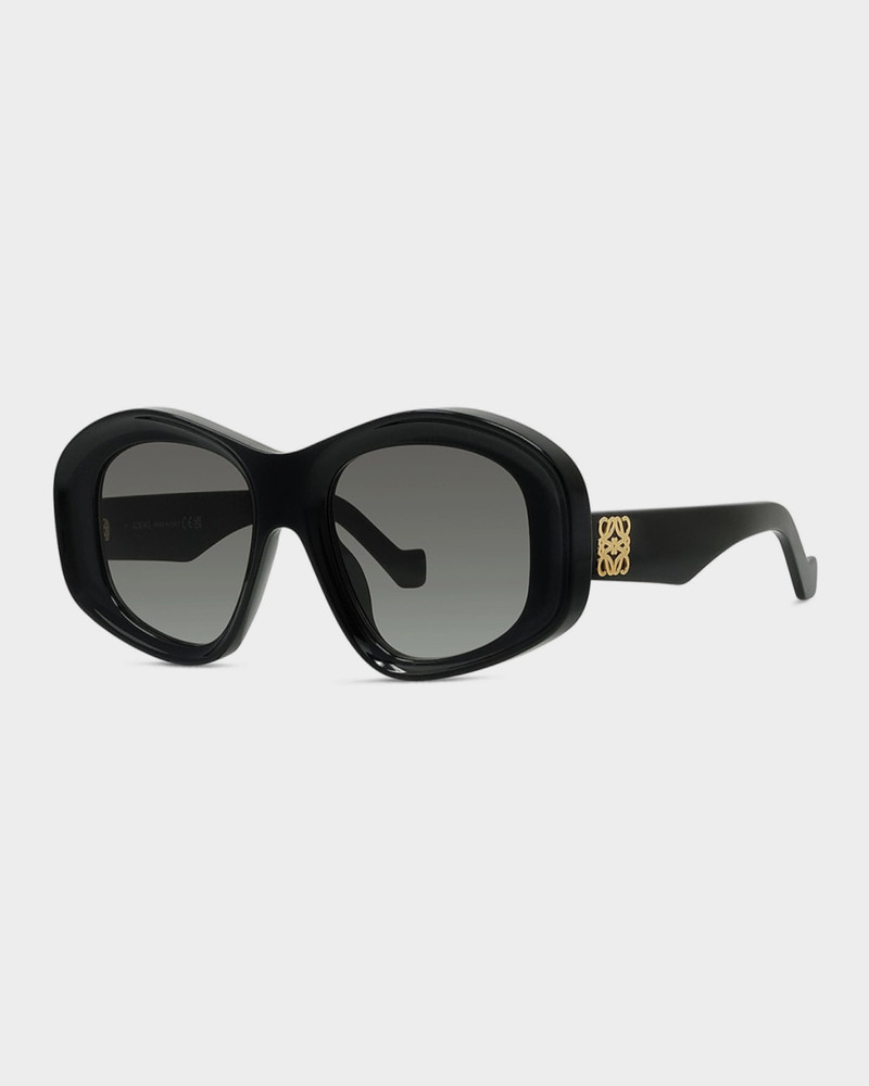 Loewe Men's Geometric Acetate Sunglasses outlook
