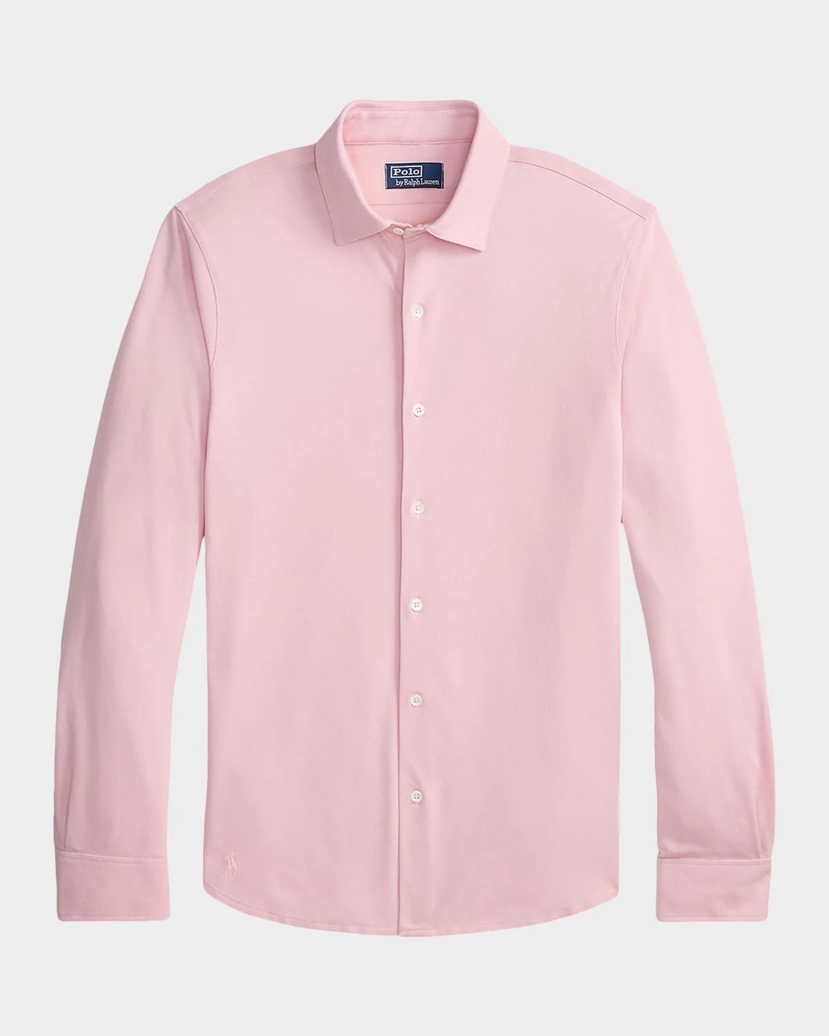 Men's Micro-Pique Cotton Sport Shirt - 1