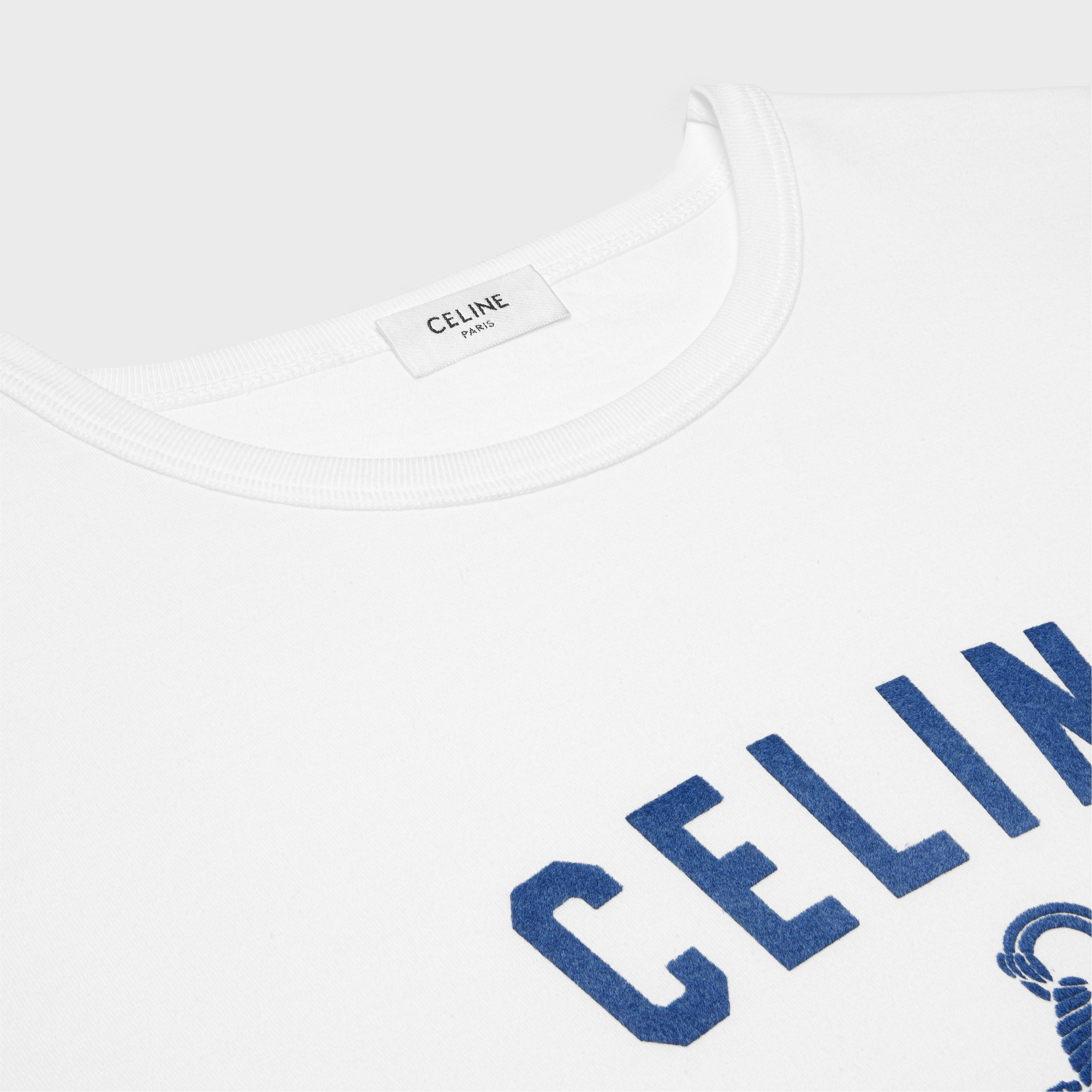 Celine 70's anchor T-shirt in cotton jersey - 3
