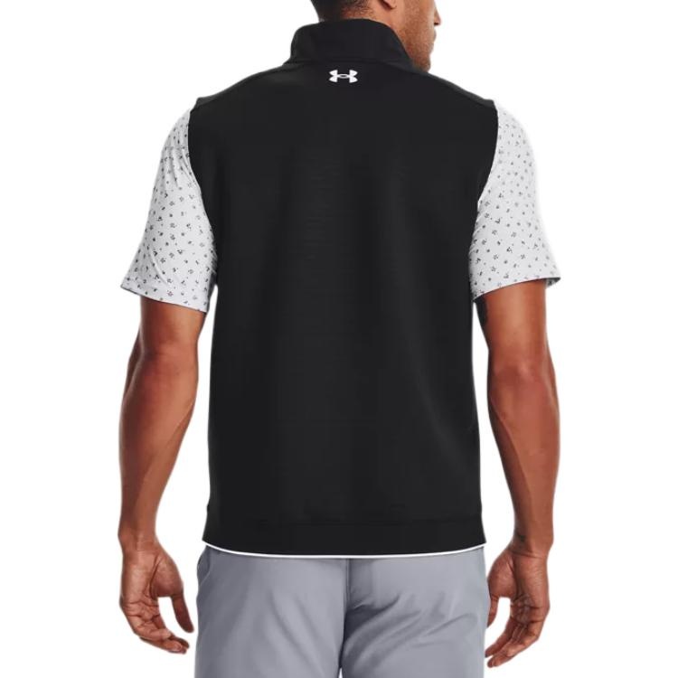 Under Armour Storm Daytona 1/2-Zip Golf Vest 'Black' 1373408-001 - 4