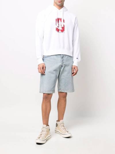 Champion graphic-print fleece hoodie outlook