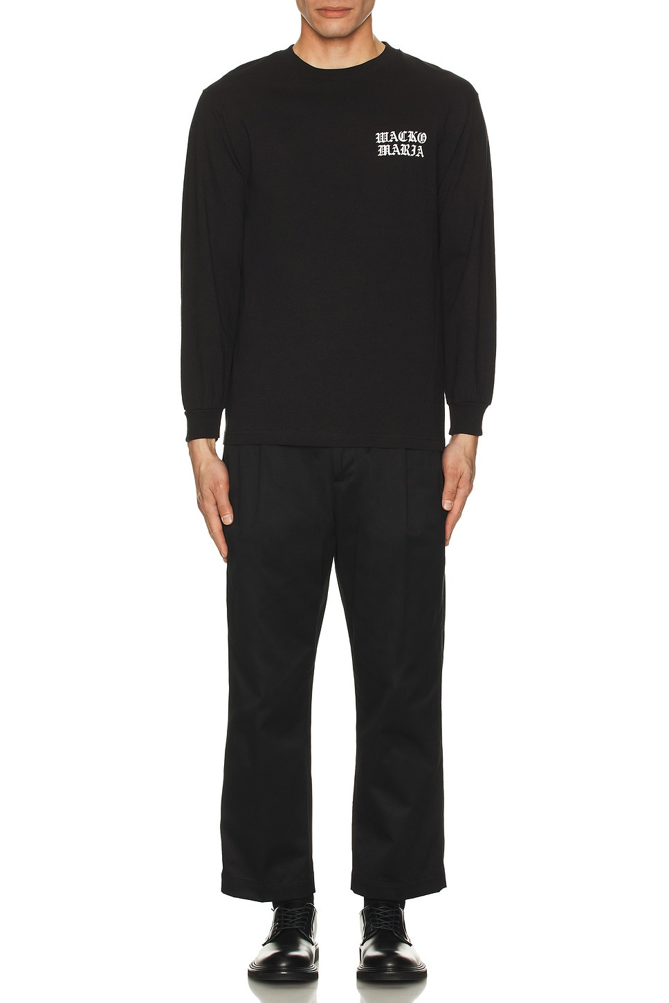 Crew Neck Long Sleeve T-Shirt Type-1 - 4