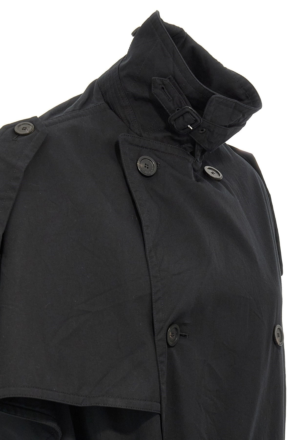 Balenciaga Women Stole Trench Coat - 5