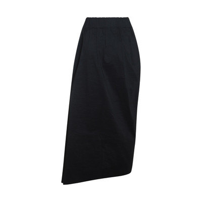 ISSEY MIYAKE black skirt outlook