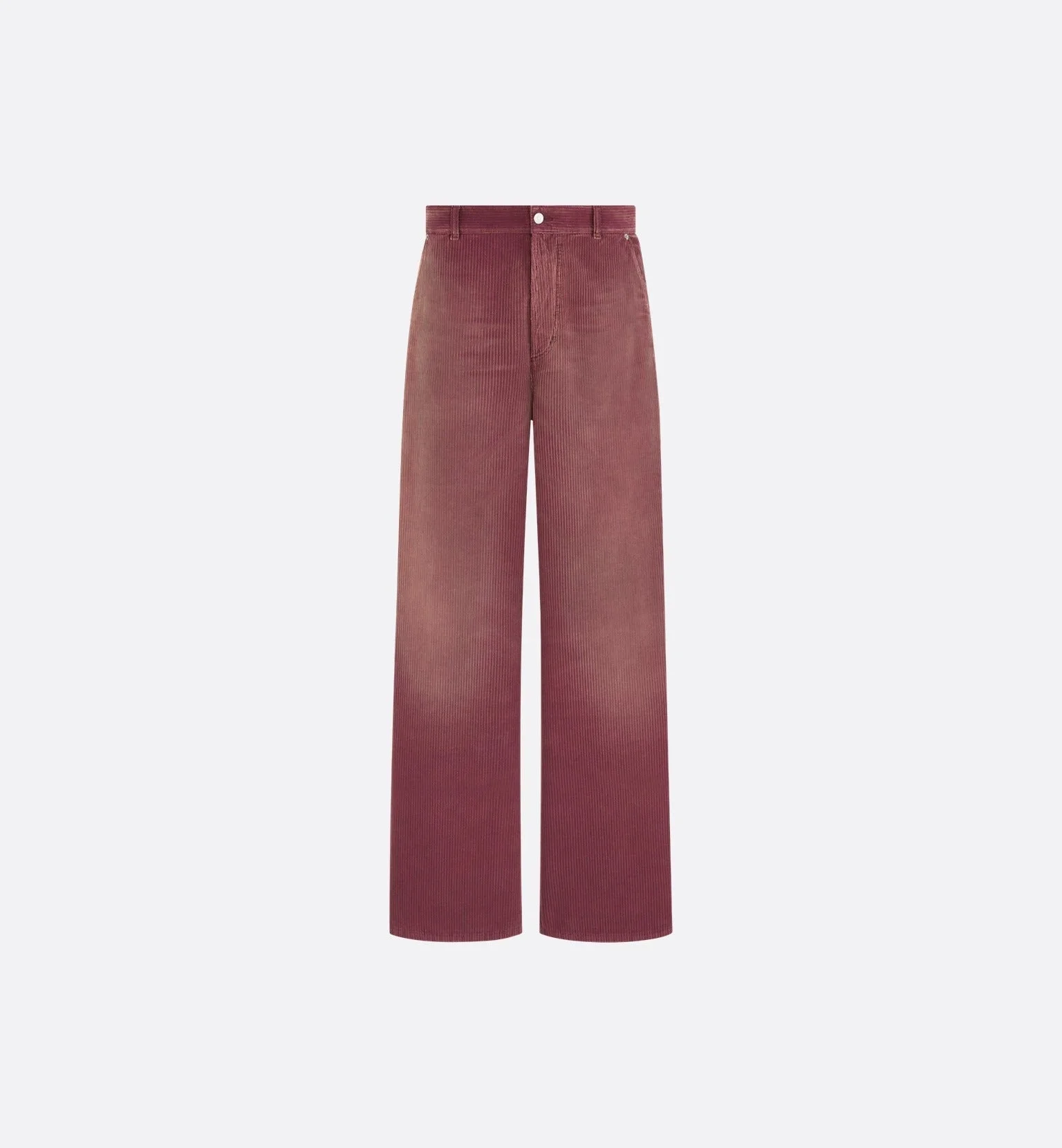 Dior Velvet Jeans Bordeaux Men - 1