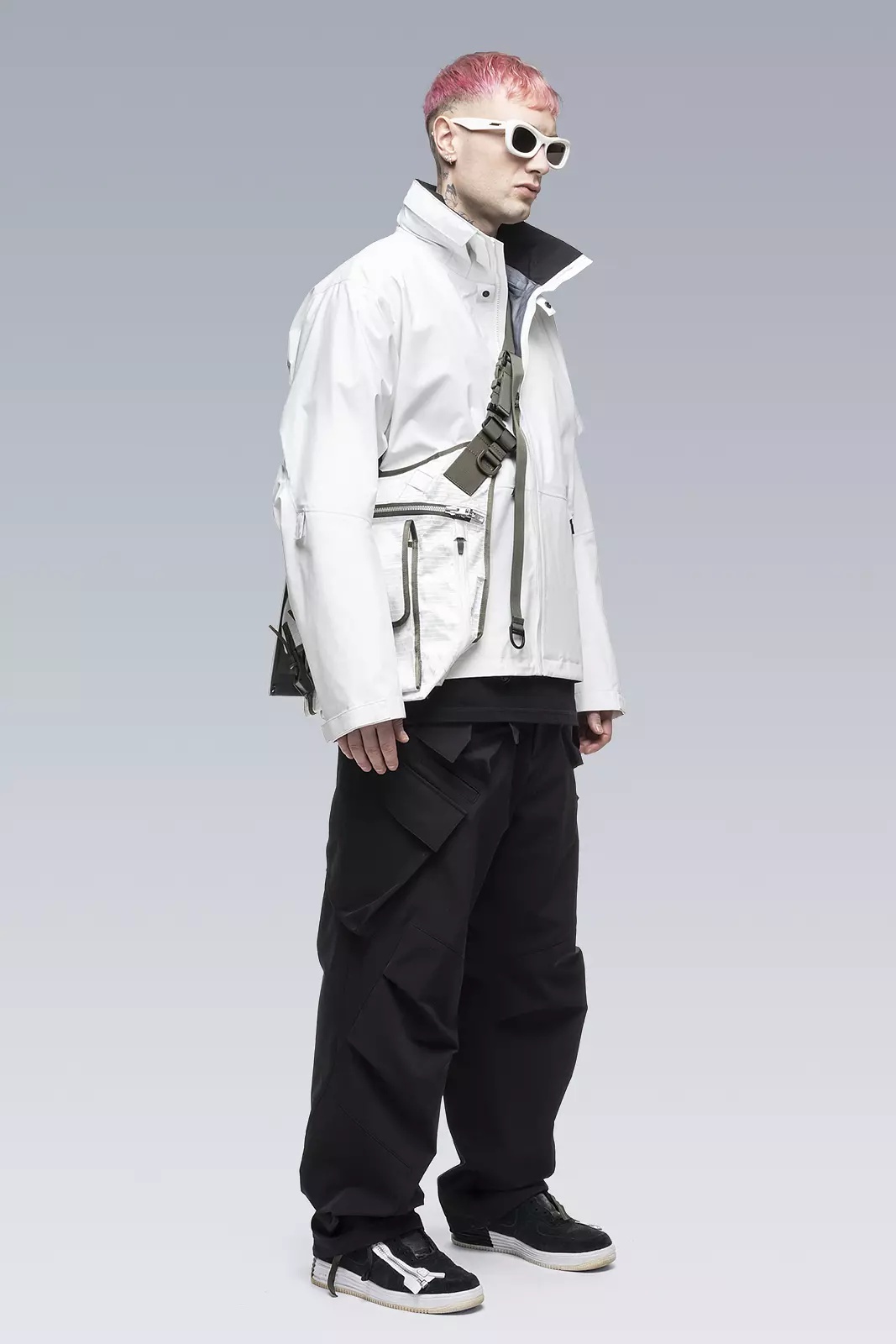 J101-GT 3L Gore-Tex Pro Interops Jacket White - 9