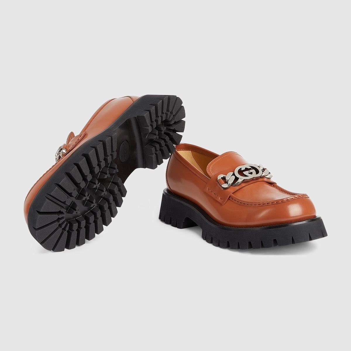Gucci Interlocking G Loafers - 3