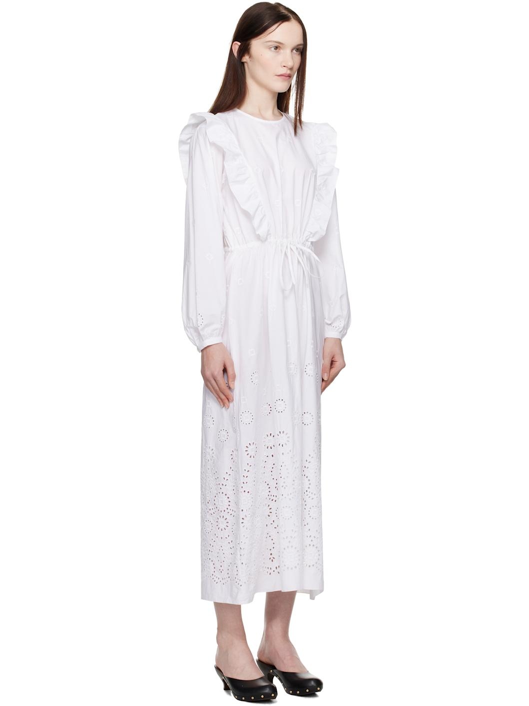 White Ginger Midi Dress - 2