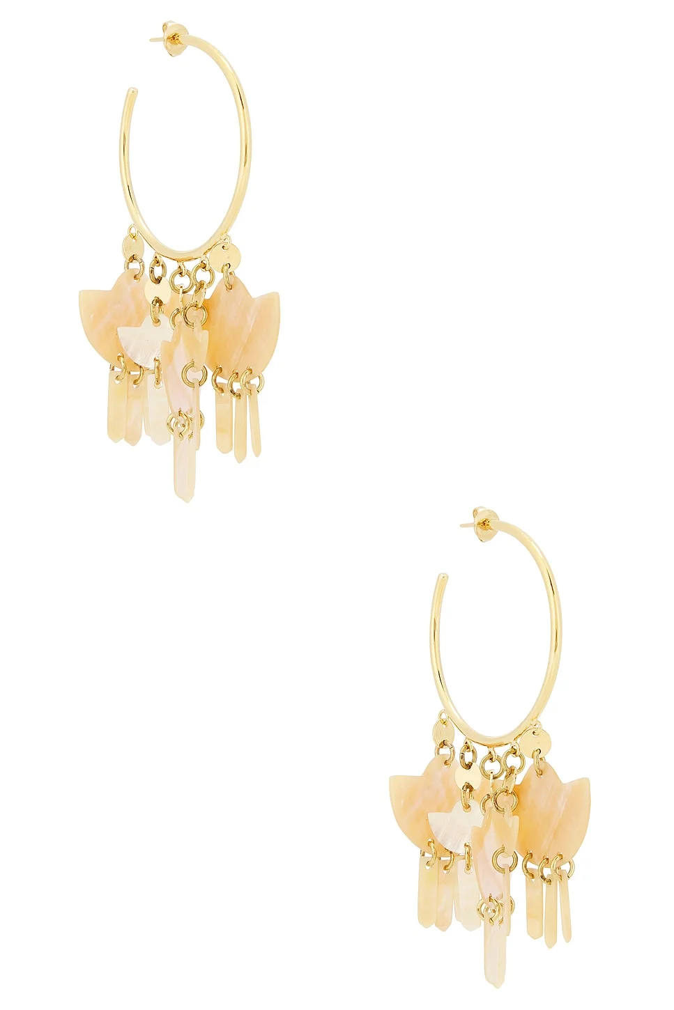 Yue Large Hoop Earrings - 1