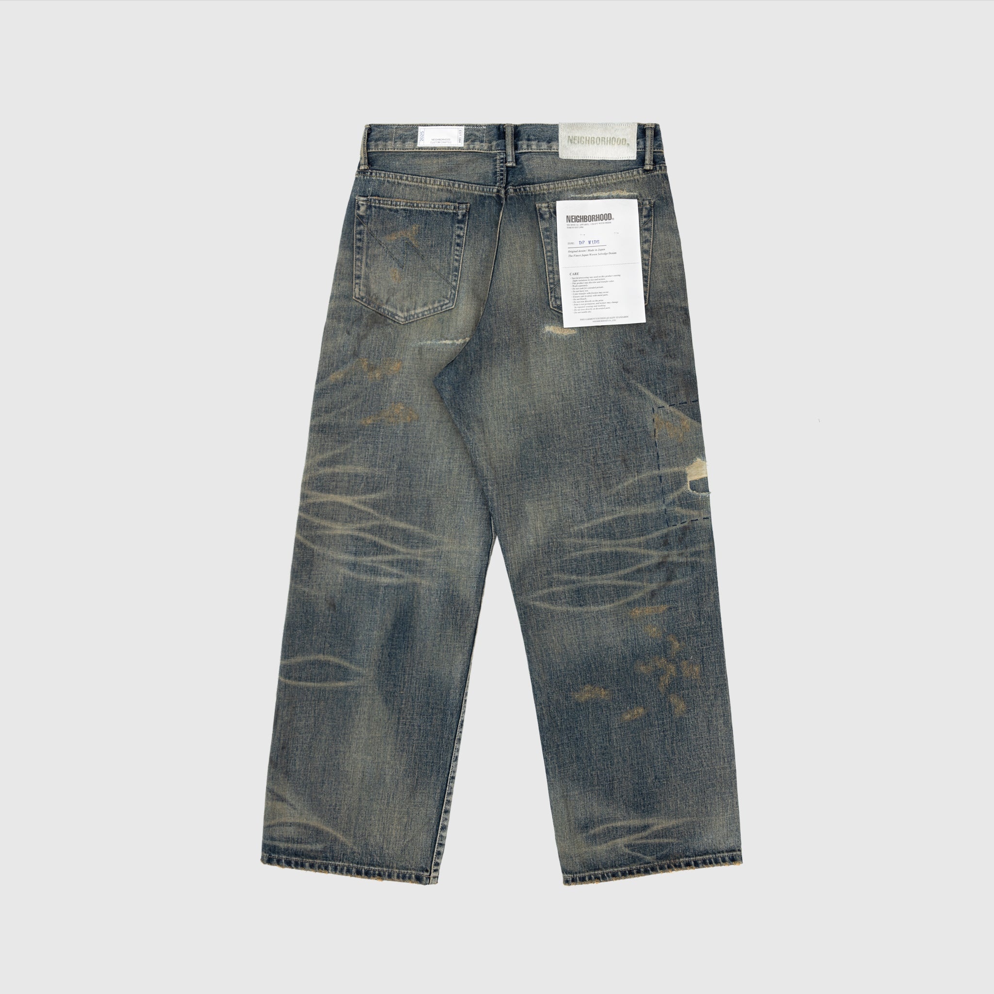 SAVAGE DENIM DP WIDE PANTS - 7