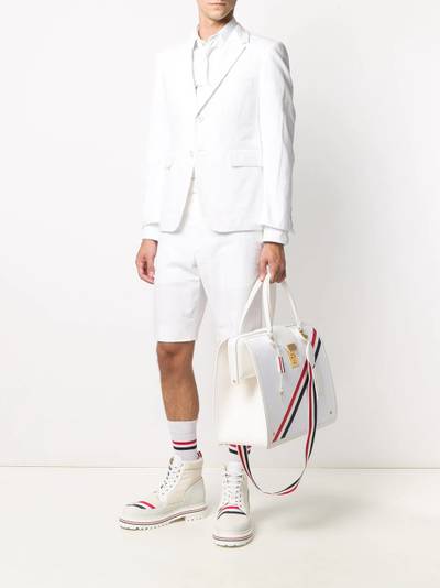 Thom Browne cotton backstrap shorts outlook