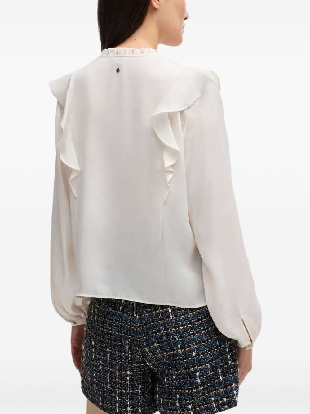ruffle-detail blouse - 3