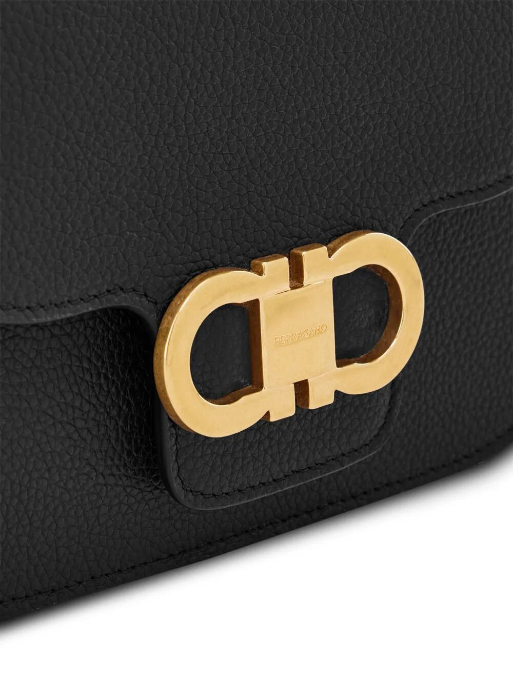 Ferragamo Women Double Gancini Crossbody Flap Bag - 4