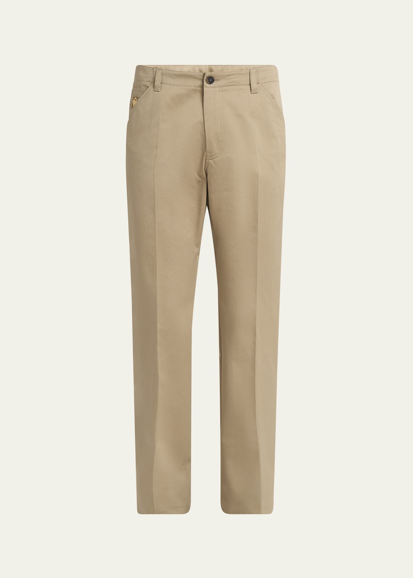 Men's Medusa Slim Twill Trousers - 1
