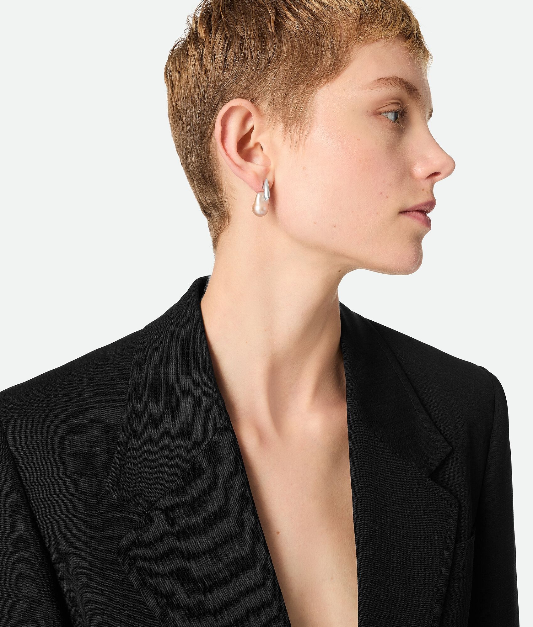Small Pearl Earrings - 2
