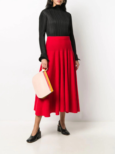 Marni ribbed knit mid-length skirt outlook