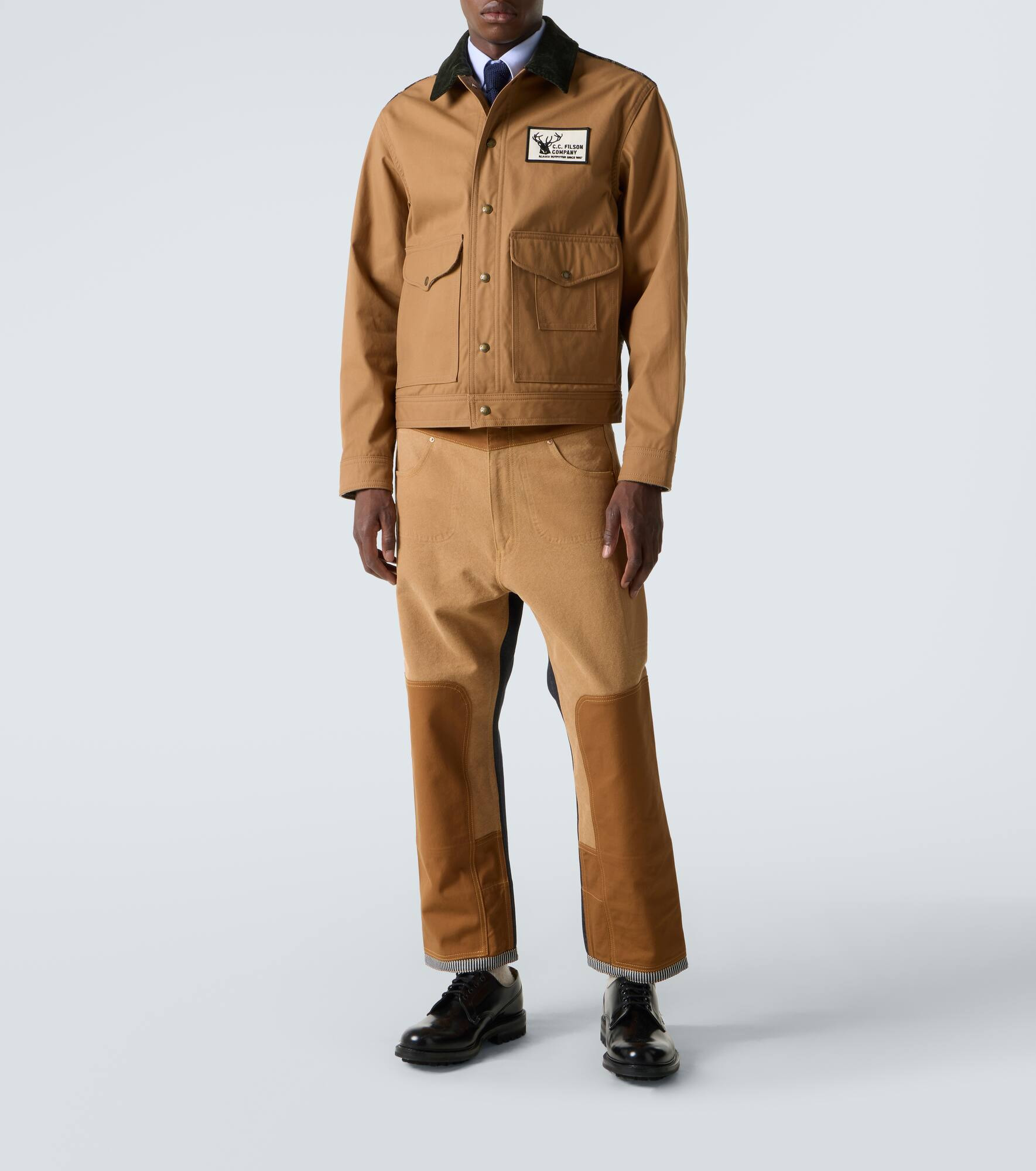 x Filson cotton and wool-blend jacket - 2