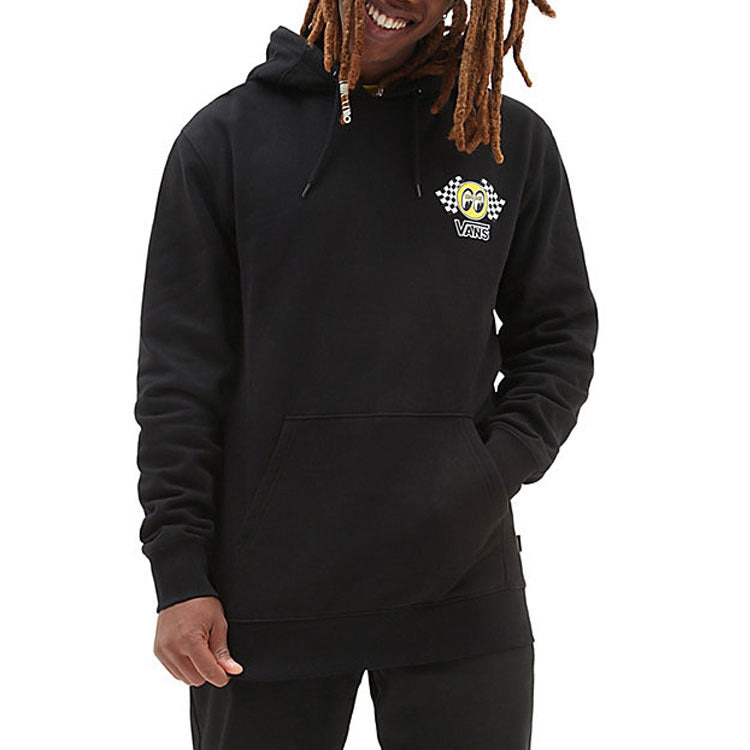 Vans x Mooneyes Fleece Pullover Hoodie 'Black' VN0000BCBLK - 4