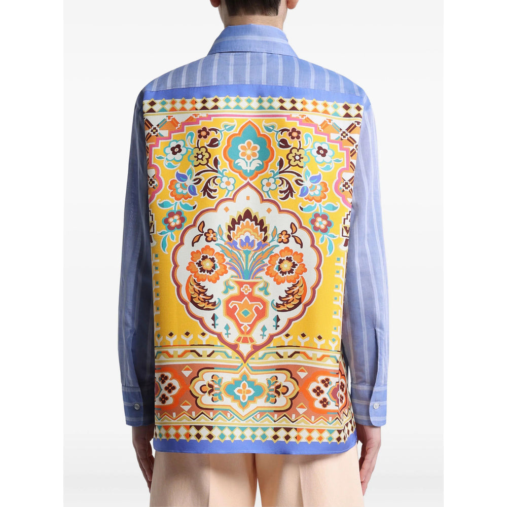 Etro Blue Tops - Shirts Women - 3