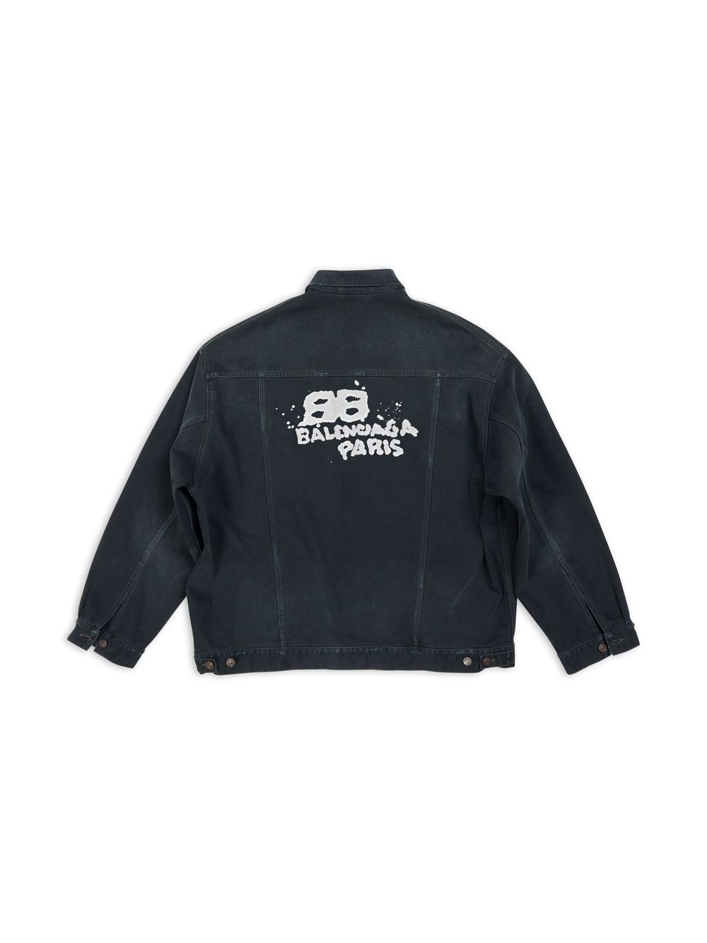 oversized denim jacket - 5