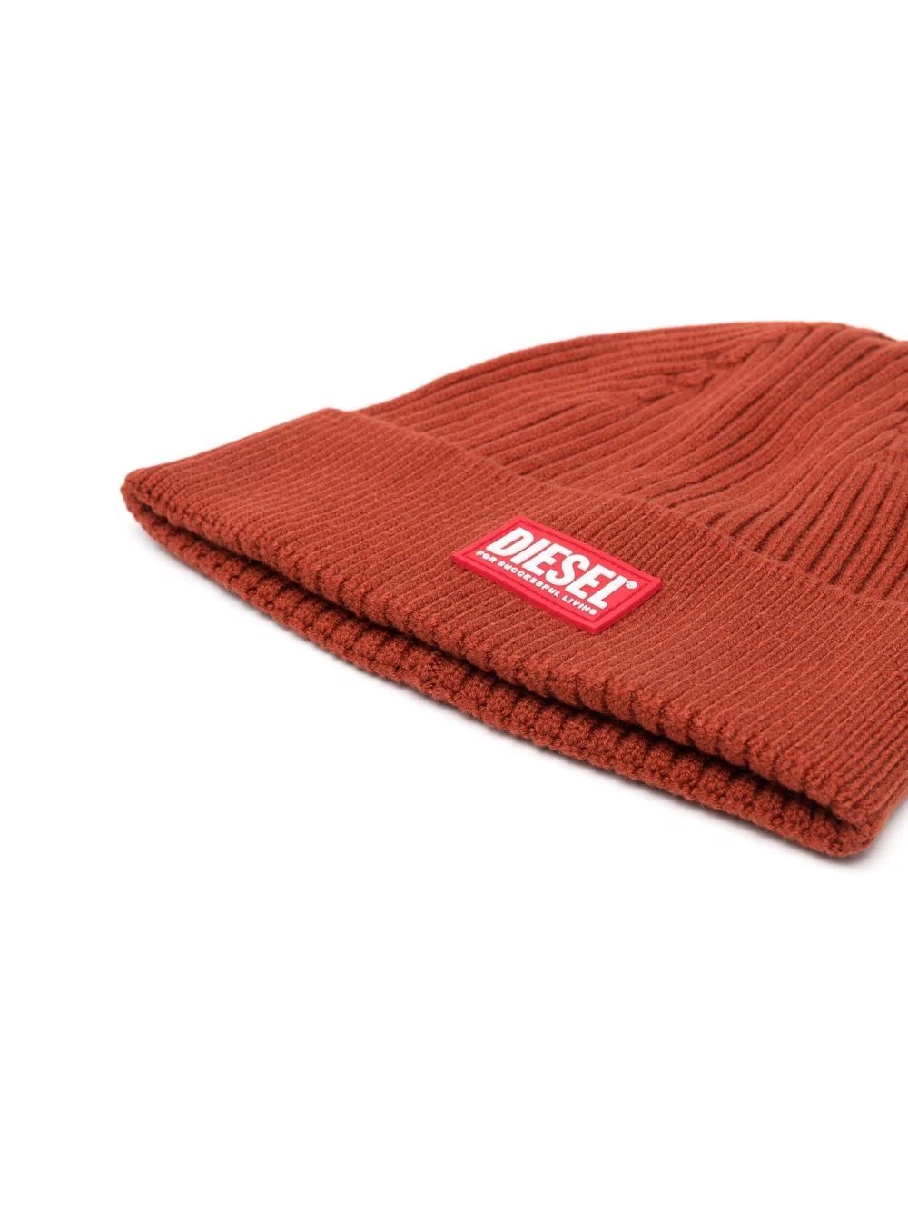 ribbed-knit beanie hat - 2