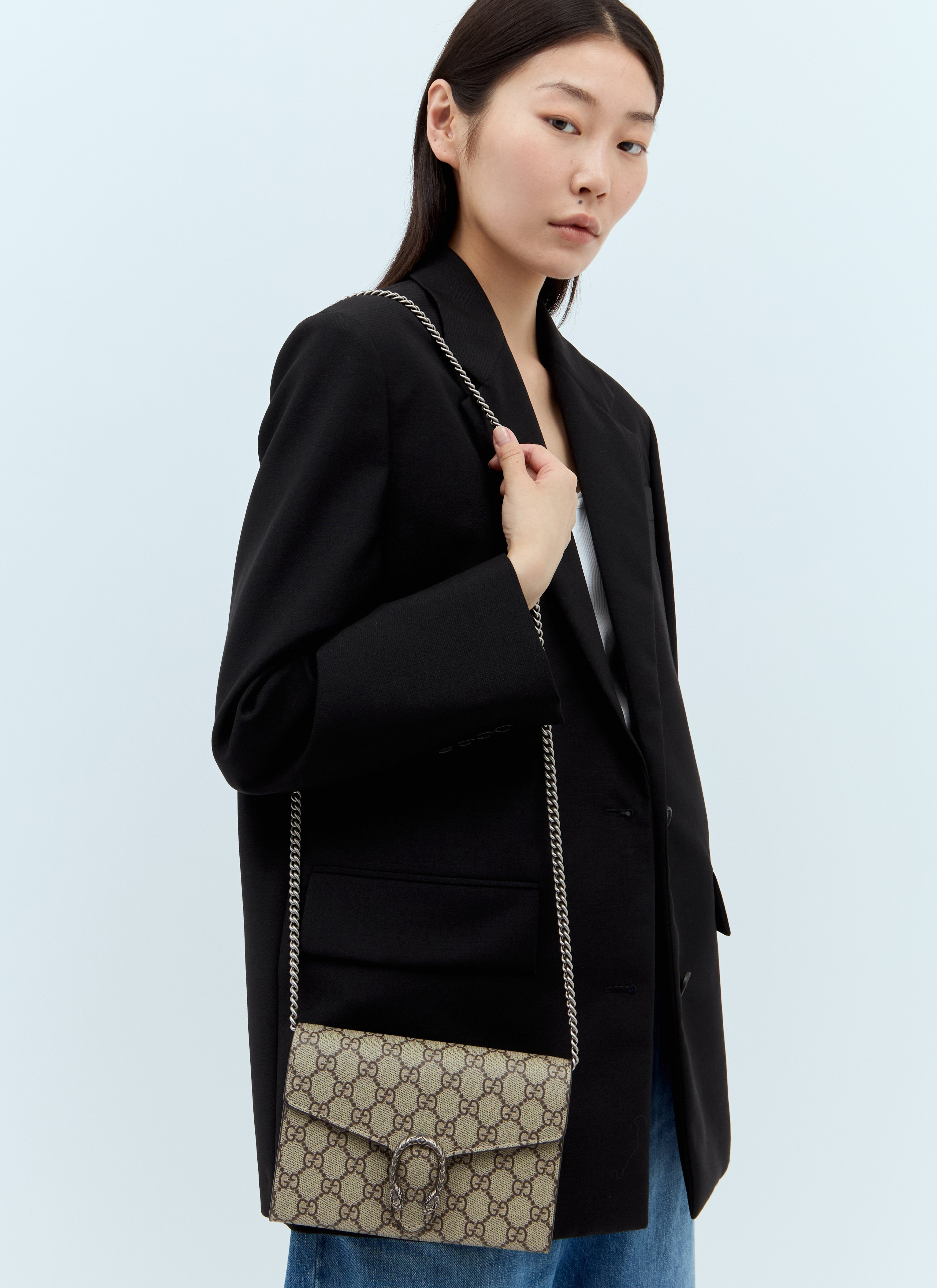 Gucci Women Dionysus Supreme Chain Shoulder Bag - 5