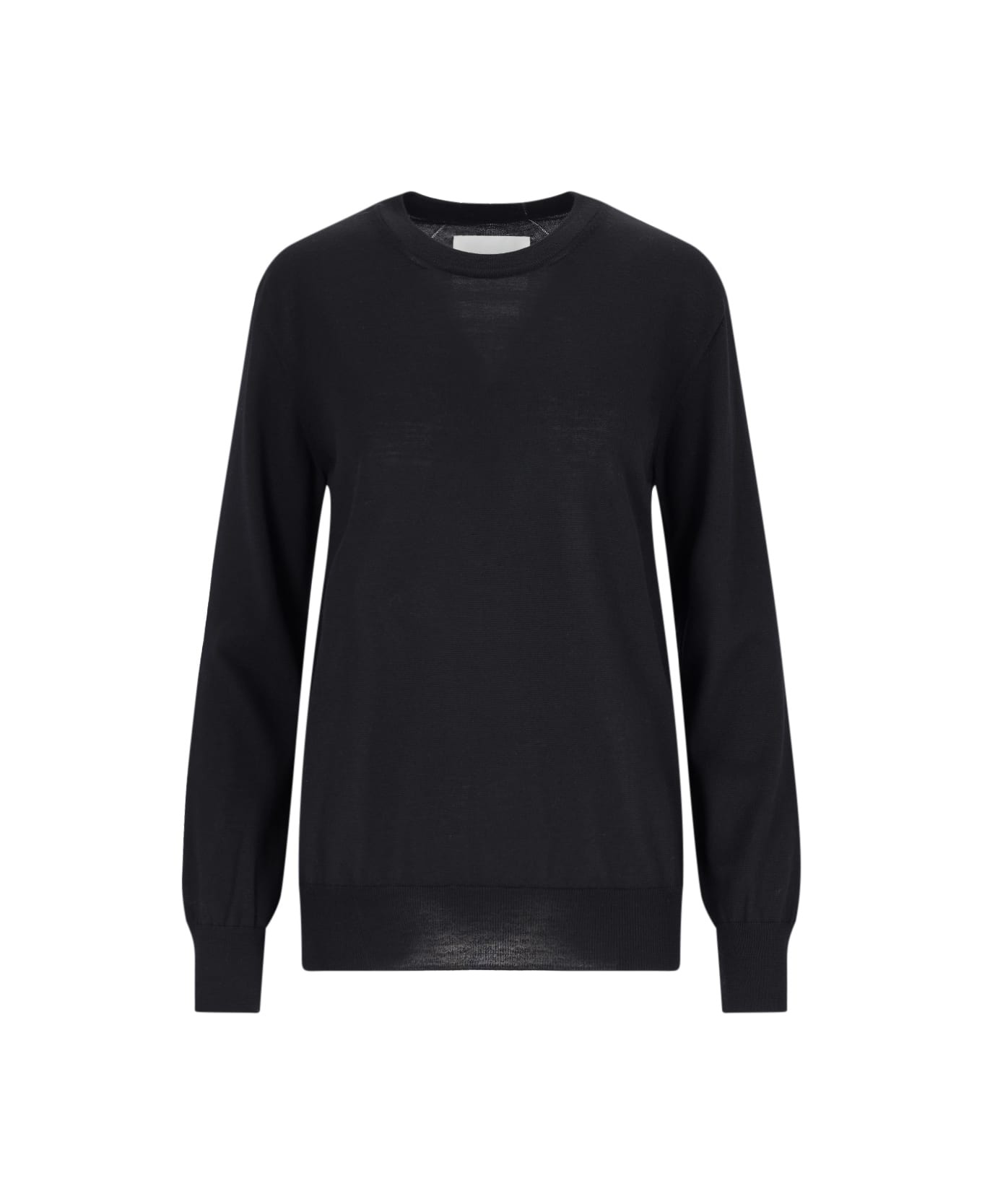 Merino Wool Crew Neck Sweater - 1